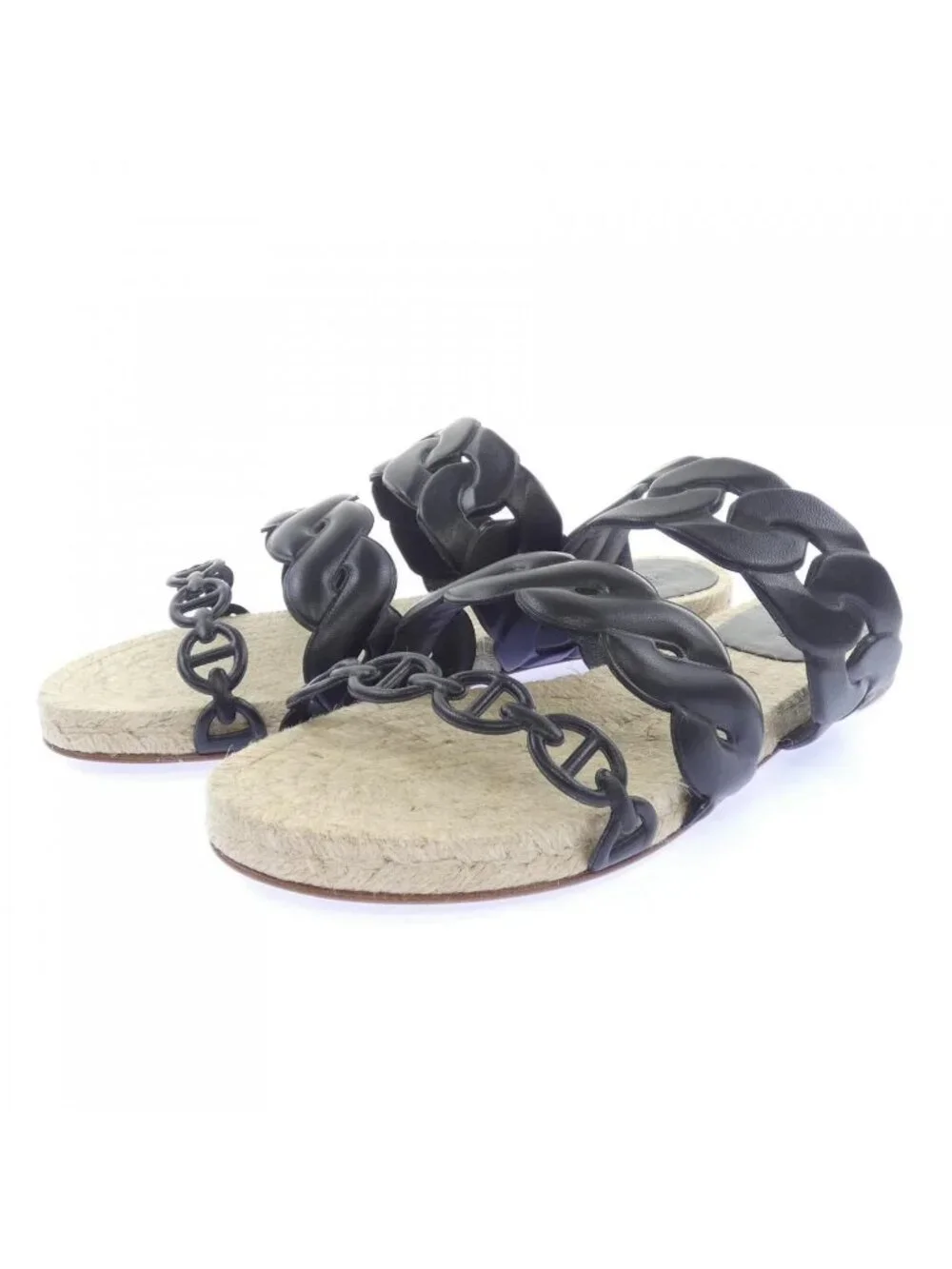 Hermes Gwen Espadrilles Chaine D'Ancre Sandals